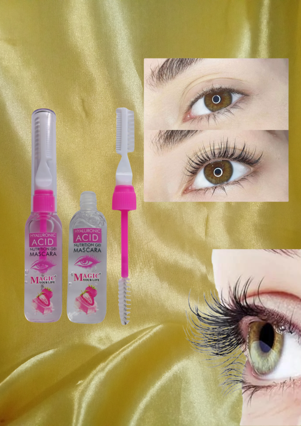 ✨ PESTAÑINA TRANSPARENTE HACE CRECER TUS PESTAÑAS