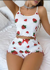 PIJAMA FRESAS DOS PIEZAS